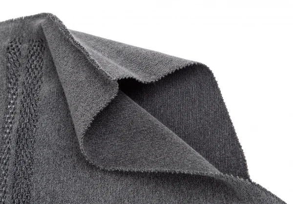 イッセイミヤケ エーポックISSEY MIYAKE A-POC INSIDE ラインメッシュデザインアシンメトリートップス グレー2 K-125755_007