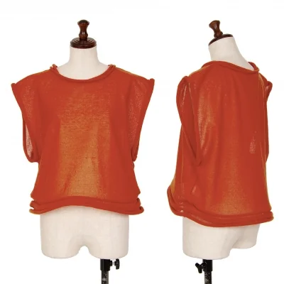 ISSEY MIYAKE Square Silhouette Sleeveless Top