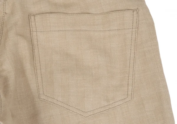 ARMANI COLLEZIONI Cotton Linen Striped Woven Pants K-125776_012