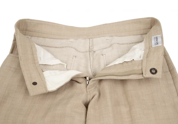 ARMANI COLLEZIONI Cotton Linen Striped Woven Pants K-125776_007