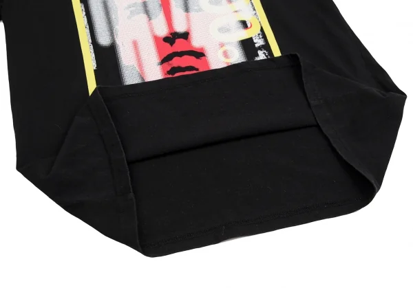 ジャンポールゴルチエJean Paul GAULTIER PARIS ピクトグラムグラフィックプリントTシャツ 黒48 K-125807_010