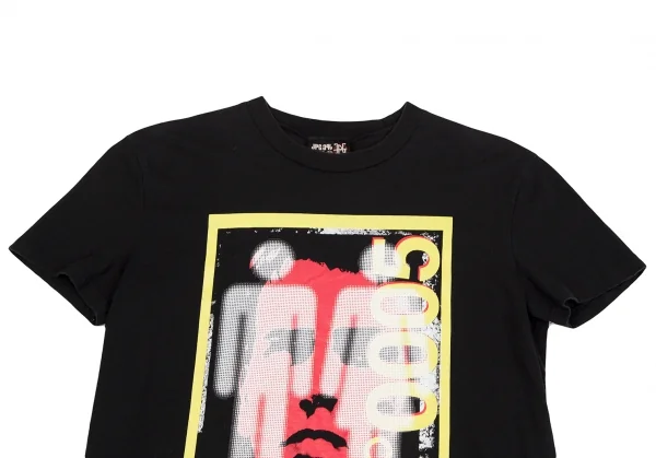 ジャンポールゴルチエJean Paul GAULTIER PARIS ピクトグラムグラフィックプリントTシャツ 黒48 K-125807_002