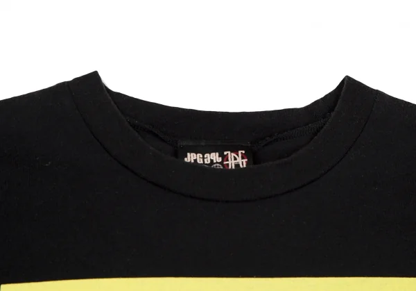 ジャンポールゴルチエJean Paul GAULTIER PARIS ピクトグラムグラフィックプリントTシャツ 黒48 K-125807_003