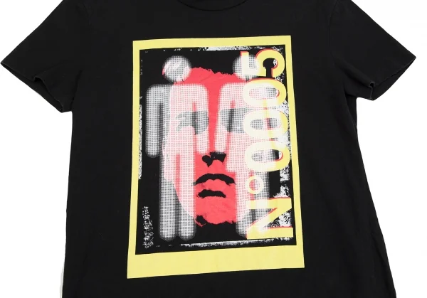 ジャンポールゴルチエJean Paul GAULTIER PARIS ピクトグラムグラフィックプリントTシャツ 黒48 K-125807_005