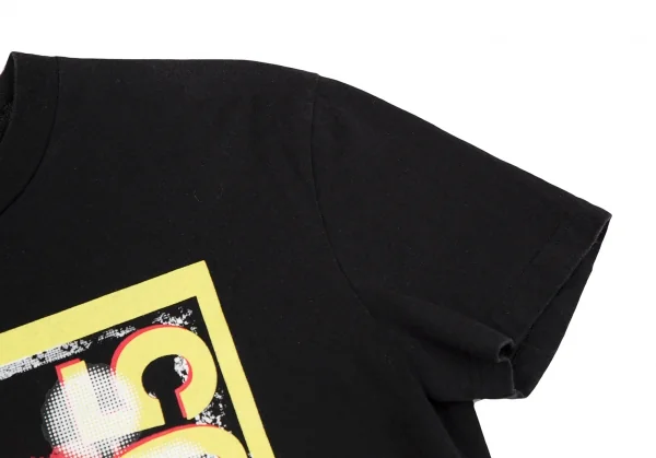 ジャンポールゴルチエJean Paul GAULTIER PARIS ピクトグラムグラフィックプリントTシャツ 黒48 K-125807_008