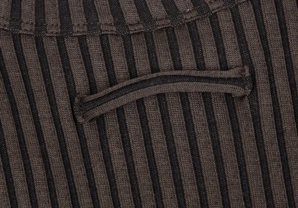 ジャンポールゴルチエ オムJean Paul GAULTIER HOMME バイカラーストレッチリブタンクトップ カーキ黒48 K-125814_007