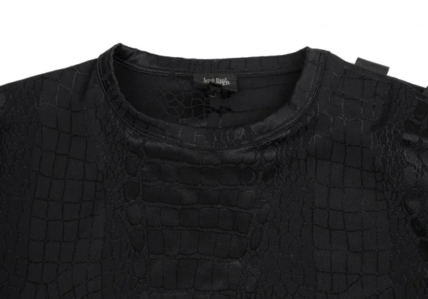 Jean Paul GAULTIER HOMME Crocodile Jacquard T Shirt K-125824_002