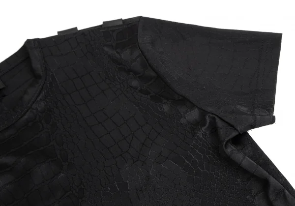 Jean Paul GAULTIER HOMME Crocodile Jacquard T Shirt K-125824_006