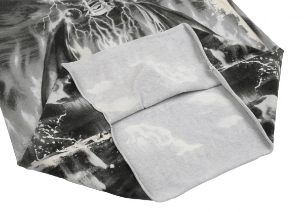 Jean-Paul GAULTIER HOMME Gargoyle Printed Cutting T Shirt K-125833_010