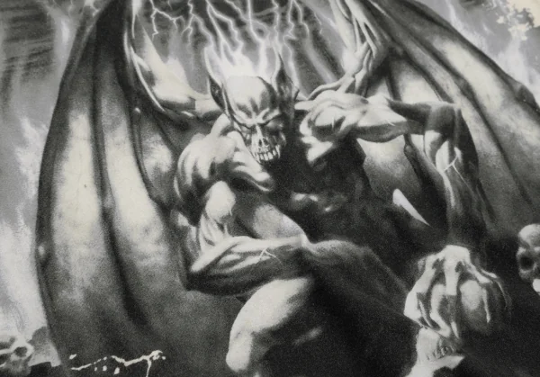 Jean-Paul GAULTIER HOMME Gargoyle Printed Cutting T Shirt K-125833_014