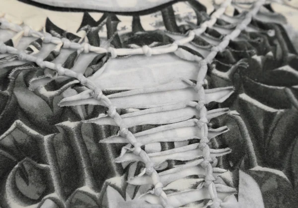 Jean-Paul GAULTIER HOMME Gargoyle Printed Cutting T Shirt K-125833_005