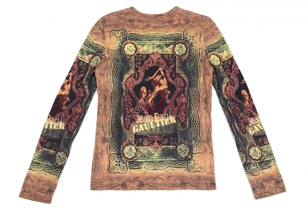 ジャンポールゴルチエ オムJean Paul GAULTIER HOMME タトゥーアーティストプリントカットソー マルチ48 K-125836_010
