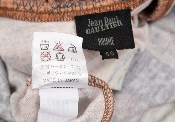 ジャンポールゴルチエ オムJean Paul GAULTIER HOMME タトゥーアーティストプリントカットソー マルチ48 K-125836_014