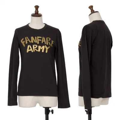 COMME des GARCONS Message Printed T Shirt