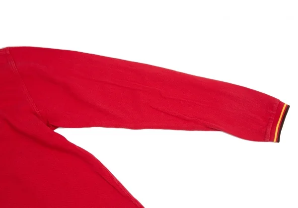 コムデギャルソンシャツ×フレッドペリーCOMME des GARCONS SHIRT×FRED PERRY ポイント刺繍長袖ポロシャツ 赤S K-125882_007