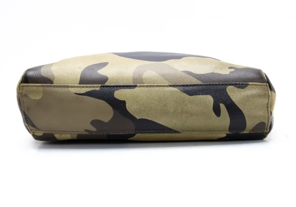 ジュンヤワタナベ コムデギャルソンJUNYA WATANABE COMME des GARCONS レザーカモミニトートバッグ カーキ K-125894_004