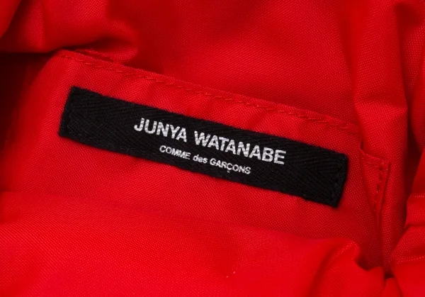 ジュンヤワタナベ コムデギャルソンJUNYA WATANABE COMME des GARCONS ストライプがま口ハンドバッグ チャコール K-125895_012