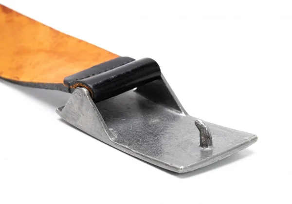 コムデギャルソンCOMME des GARCONS スクエアバックルレザーベルト 黒87 K-125897_010