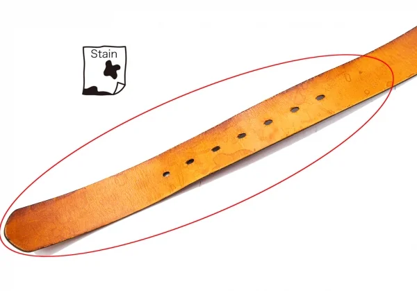 コムデギャルソンCOMME des GARCONS スクエアバックルレザーベルト 黒87 K-125897_008