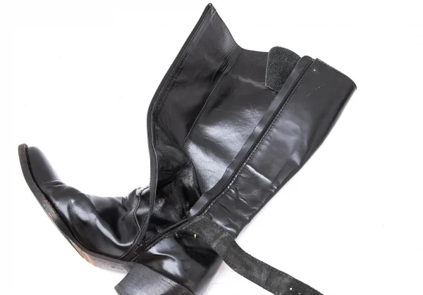 ジュンヤワタナベ コムデギャルソンJUNYA WATANABE COMME des GARCONS ベルテッドロングブーツ 黒M(24.5cm位) K-125902_015