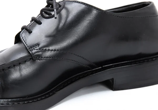 PRADA/プラダ/スクエアトゥシューズ/size9/黒/レザー PRADA プラダ （PRADA） ヴィンテージ トライアングルロゴ