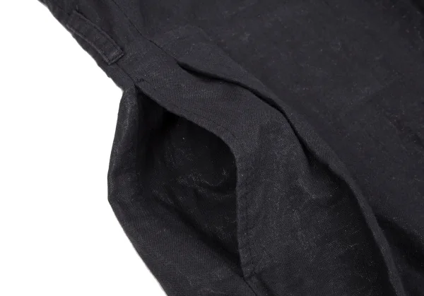 イッセイミヤケ ハートISSEY MIYAKE HaaT シャイニー切替カシュクールワンピース チャコール3 K-125922_010