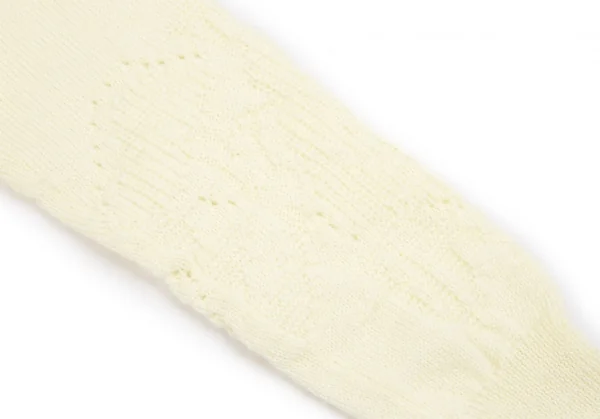トリココムデギャルソンtricot COMME des GARCONS ウール袖ジャガードクルーネックニット クリームS位 K-125949_011