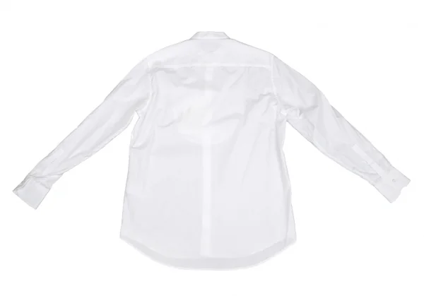 ブリエンヌ パリ ディスBOURRIENNE PARIS X ビブ切替バンドカラーシャツ 白36 K-125976_012