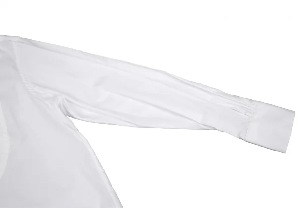 ブリエンヌ パリ ディスBOURRIENNE PARIS X ビブ切替バンドカラーシャツ 白36 K-125976_007