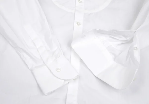 ブリエンヌ パリ ディスBOURRIENNE PARIS X ビブ切替バンドカラーシャツ 白36 K-125976_008