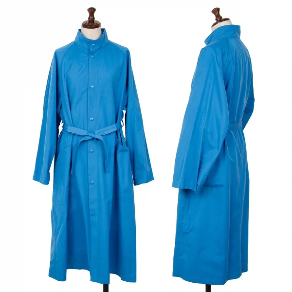 マカフィーMACPHEE ピーチウェザーベルテッドコート 水色36 K-125989_001