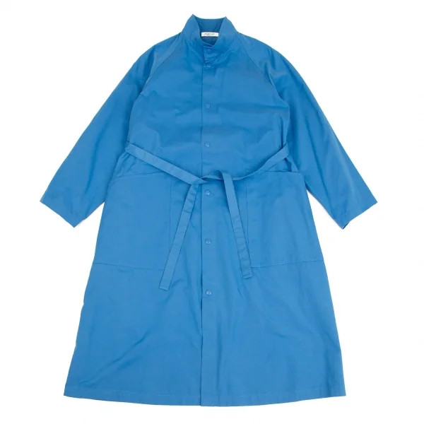 マカフィーMACPHEE ピーチウェザーベルテッドコート 水色36 K-125989_002