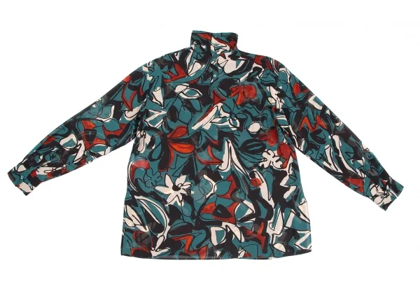 TOMORROWLAND collection Printed Turtle Neck Blouse K-125994_009