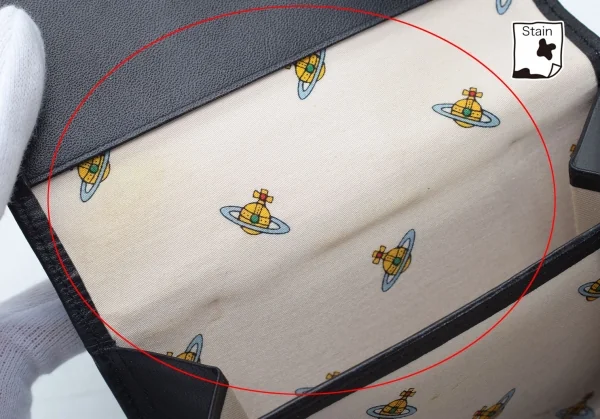 ヴィヴィアンウエストウッドVivienne Westwood タータンチェックオーブプリント財布 青他 K-126018_009