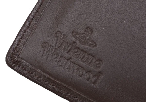 ヴィヴィアンウエストウッドVivienne Westwood オーブアーガイルレザーシステム手帳 茶他 K-126019_014
