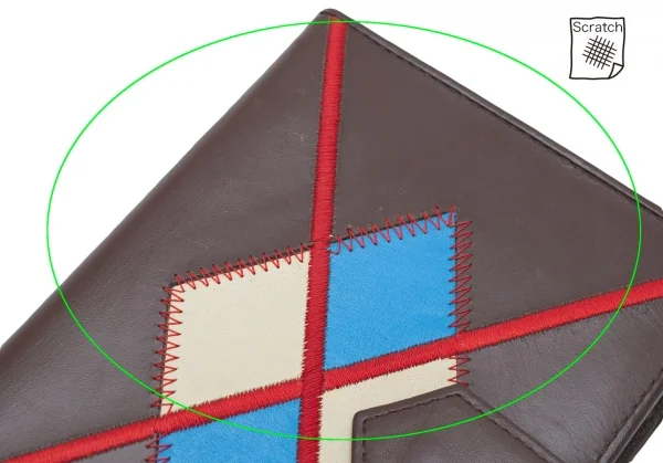 ヴィヴィアンウエストウッドVivienne Westwood オーブアーガイルレザーシステム手帳 茶他 K-126019_005