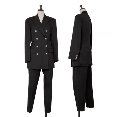 Jean Paul GAULTIER FEMME Metal Buttons Design Jacket & Pants