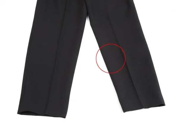 ジャンポールゴルチエ ファムJean Paul GAULTIER FEMME ウールギャバメタルボタンセットアップスーツ 黒40 K-126036_015