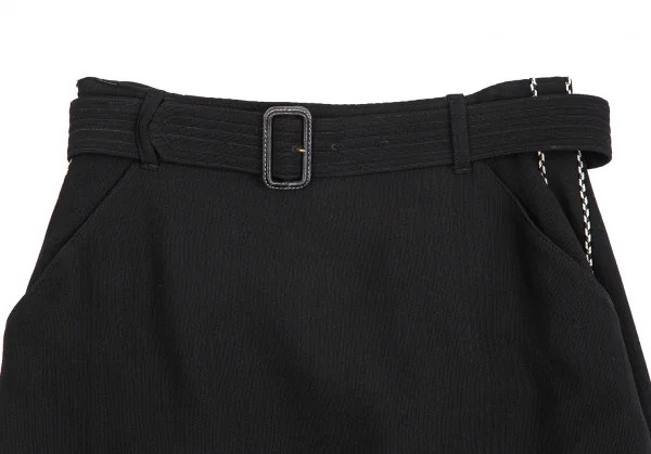 Jean-Paul GAULTIER FEMME Piping Belted Skirt K-126059_003