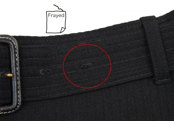 Jean-Paul GAULTIER FEMME Piping Belted Skirt K-126059_004