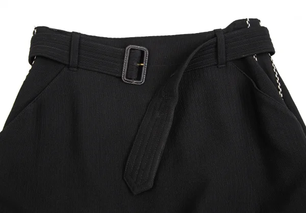 Jean-Paul GAULTIER FEMME Piping Belted Skirt K-126059_005