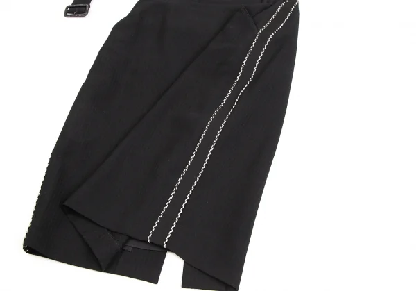 Jean-Paul GAULTIER FEMME Piping Belted Skirt K-126059_009