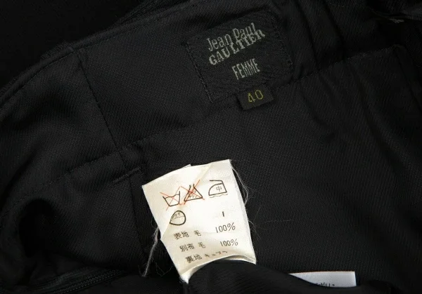 Jean-Paul GAULTIER FEMME Piping Belted Skirt K-126059_020