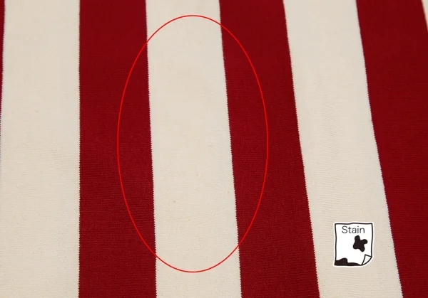 Jean Paul GAULTIER MAILLE Striped Cutting Shoulder Dress K-126065_010