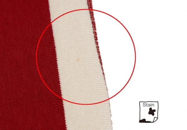 Jean Paul GAULTIER MAILLE Striped Cutting Shoulder Dress K-126065_014