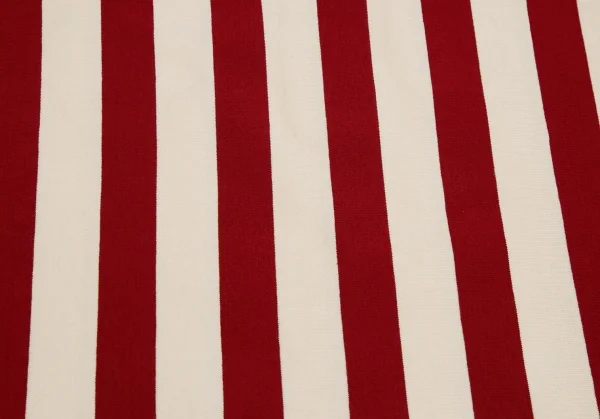 Jean Paul GAULTIER MAILLE Striped Cutting Shoulder Dress K-126065_018