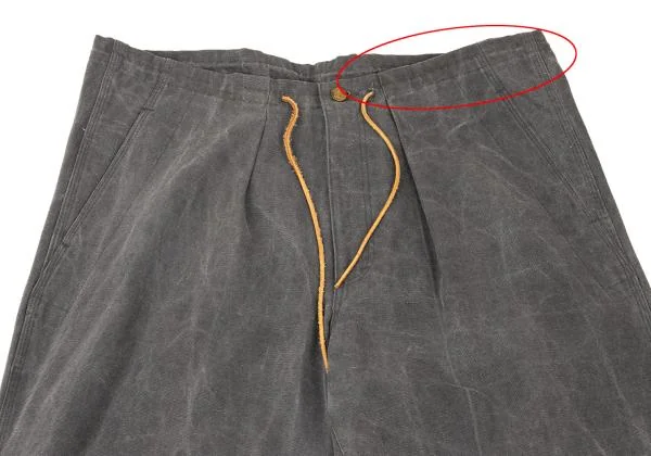 Y's for men Sake Bag Dyed Wide Pants K-126109_002