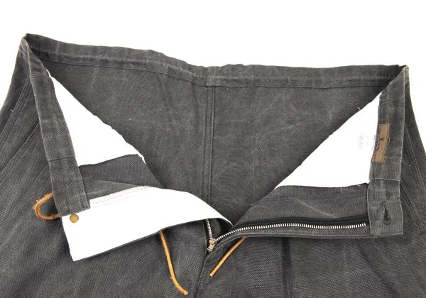 Y's for men Sake Bag Dyed Wide Pants K-126109_007