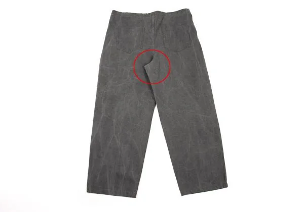 Y's for men Sake Bag Dyed Wide Pants K-126109_012