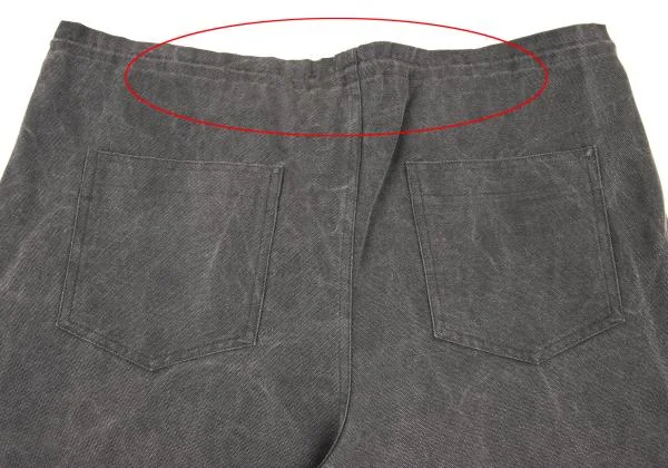 Y's for men Sake Bag Dyed Wide Pants K-126109_014